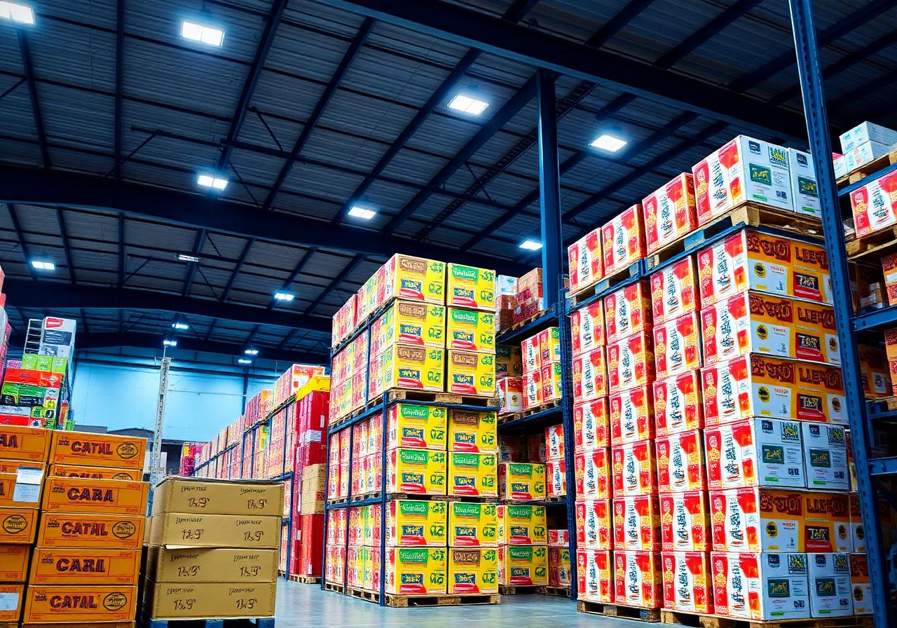 Distribution warehouse